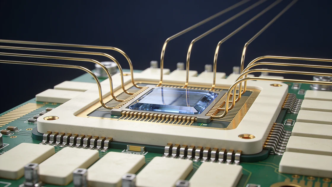 Concept study of gold wire bonds and ceramic package pads